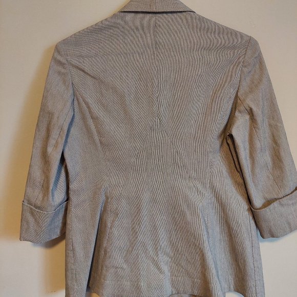 Bianca Nygard Petite Grey 2-PC PantSuits with Button Jacket , Women's Size 6P - Picture 4 of 11